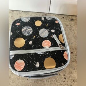 Space themed lunch bag